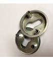 Rosace de protection ronde double inox aisi 304 Rosace de protection ronde double inox aisi 304