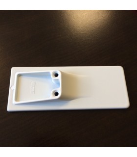 Poignée de meuble Wing détail fixation entraxe 16 mm Poignée de meuble Wing détail fixation entraxe 16 mm