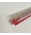 Joint d'étanchéité à coller sur le chant bas de la porte en verre Joint d'étanchéité à coller sur le chant bas de la porte en verre