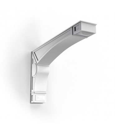 Support d'étagère Dea blanc