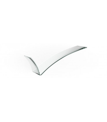 Etagère murale en verre série Ok transparent