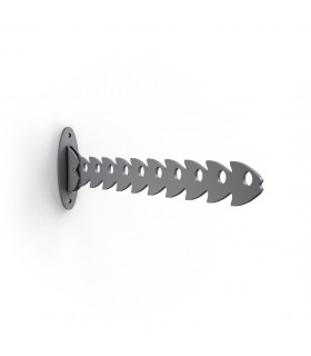 Patère multiple rabattable ARGENT