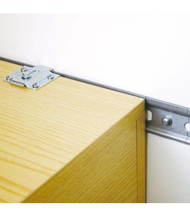 Rail de fixation pour placards hauts