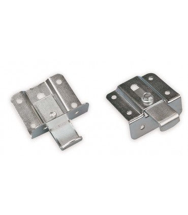 Crochet réglable pour fixation sur rail