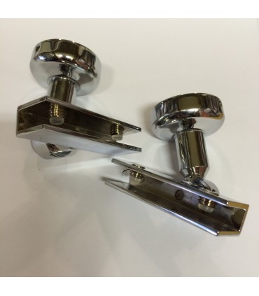 Set de deux fixations pour miroirs basculants