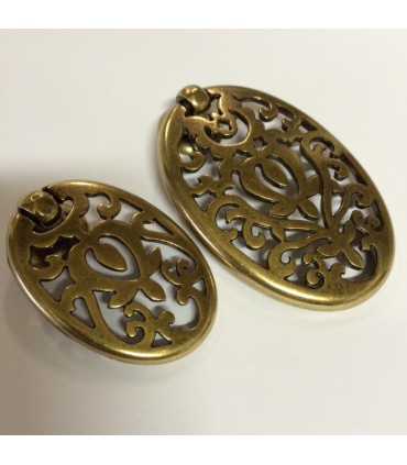 Poignée bouton Alhambra oro valenza