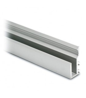 Rail de fixation pour miroir d'épaisseur 4 à 6 mm