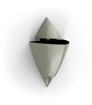 Support d'étagère Iceberg nickel satiné