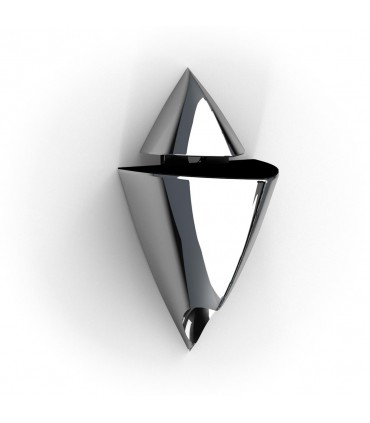 Support d'étagère Iceberg chromé brillant