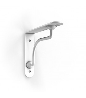 Support pour étagère en bois Palladio PM blanc