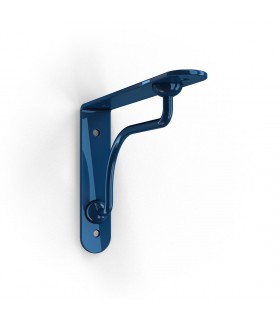 Support pour étagère en bois Palladio PM bleu