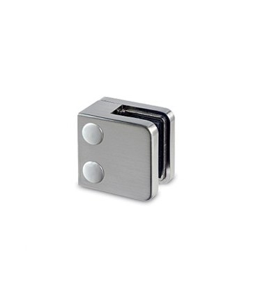 Pince a verre à talon plat - modèle 23 - Zamak effet inox