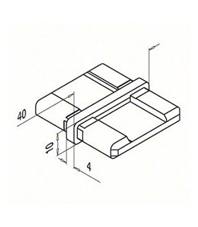 Raccord tube sur tube technique