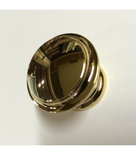 Poignée bouton de meuble doré poli brillant Poignée bouton de meuble doré poli brillant