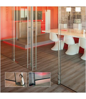 Joint à lévre pour verre d'épaisseur 8 à 10.76 mm