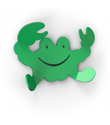 Patère design série Grankio vert by Bolis Italia