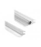 Joint vertical universel pour cabine de douche Dusar, Breuer et autres  marques (verre 5-8 mm)