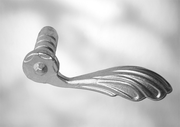 Poignée porte fer forgé