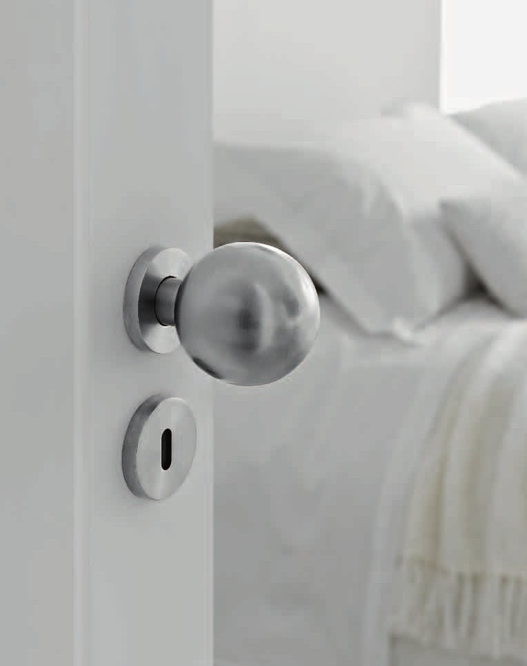 Poignée bouton double